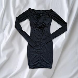 Skims Black Dress